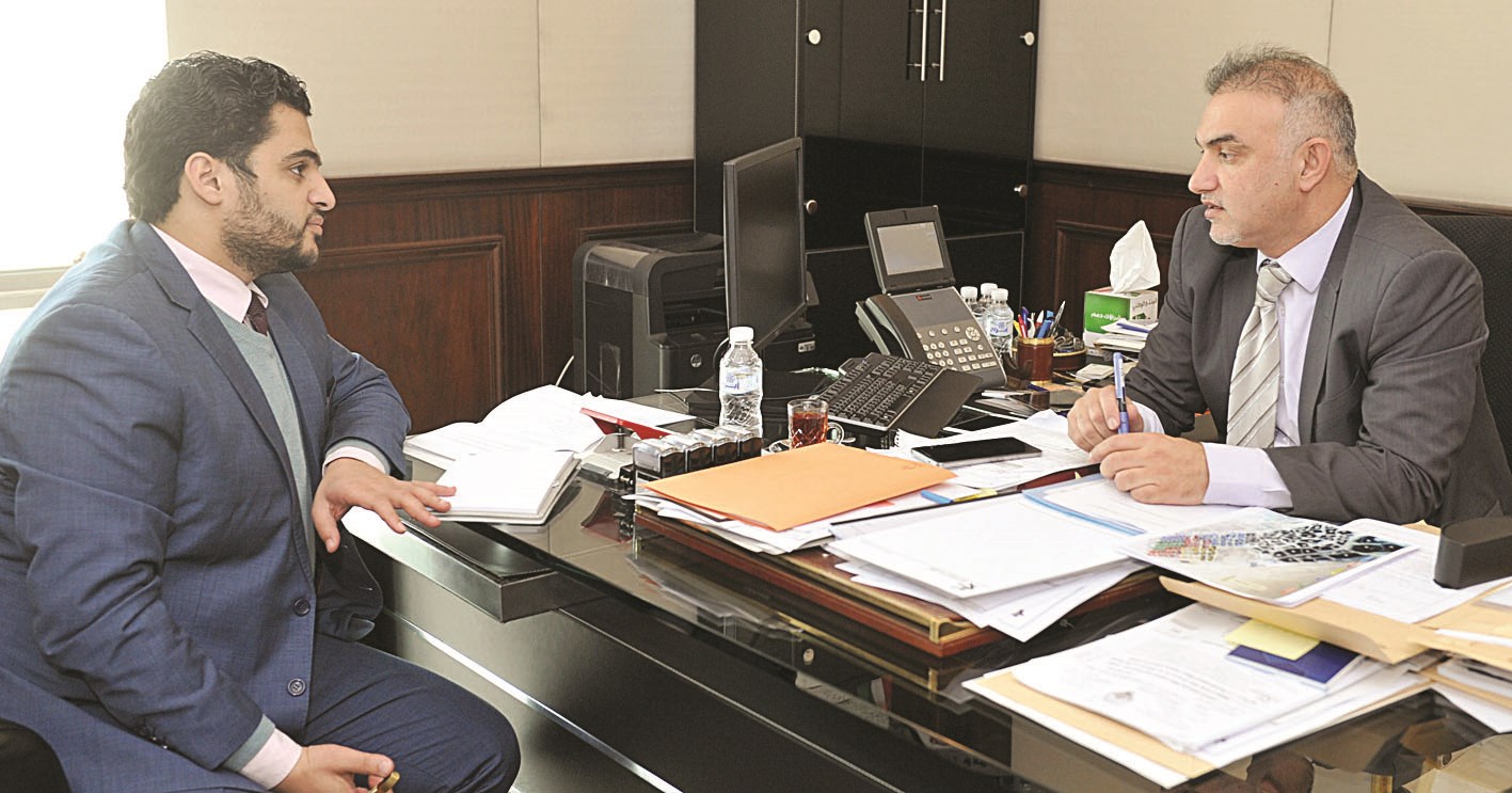 تقي متحدثا لـ «الراي» (تصوير سعد هنداوي)