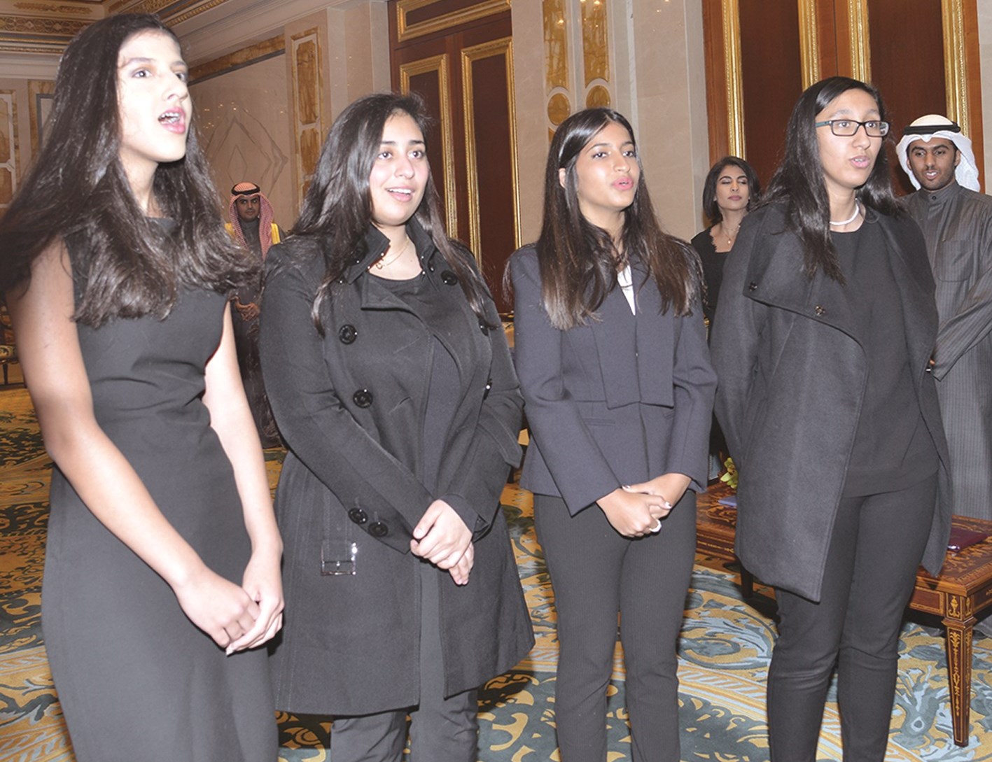 مشاركات في الوفد