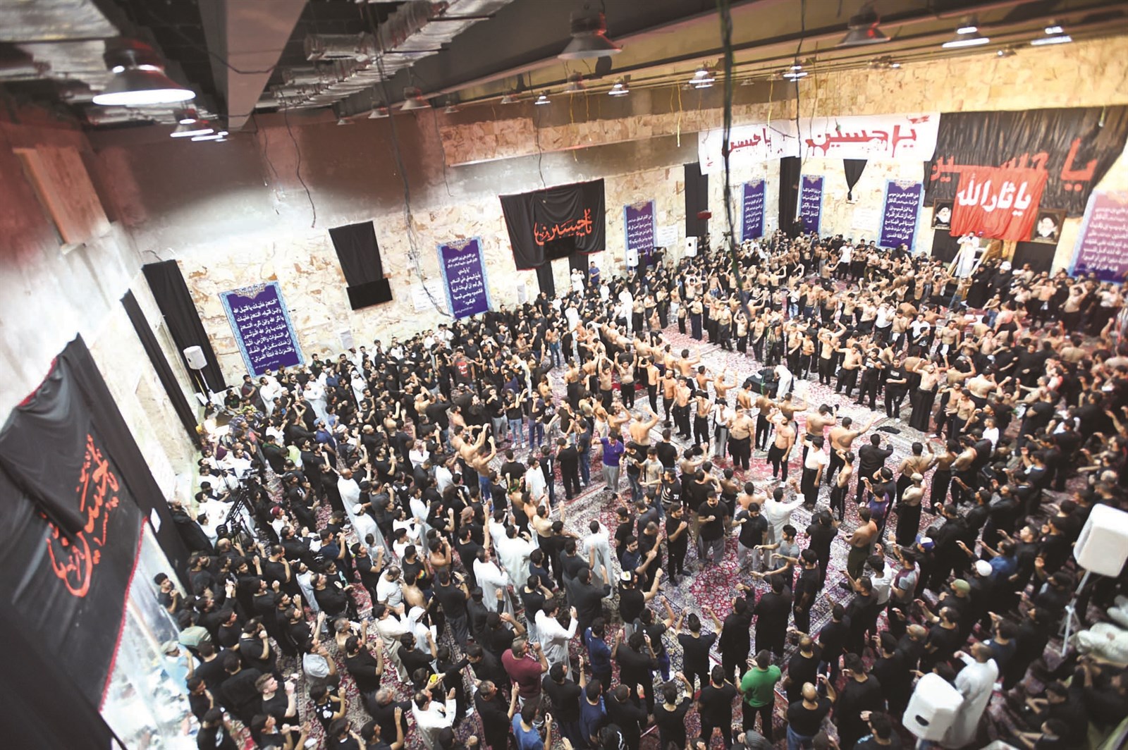 u0645u0646 u0645u0631u0627u0633u0645 u0627u0644u064au0648u0645 u0627u0644u0639u0627u0634u0631 u0645u0646 u0634u0647u0631 u0645u062du0631u0645 u0641u064a u0627u0644u062du0633u064au0646u064au0629 u0627u0644u0643u0631u0628u0644u0627u0626u064au0629  (u062au0635u0648u064au0631 u0623u0633u0639u062f u0639u0628u062fu0627u0644u0644u0647)