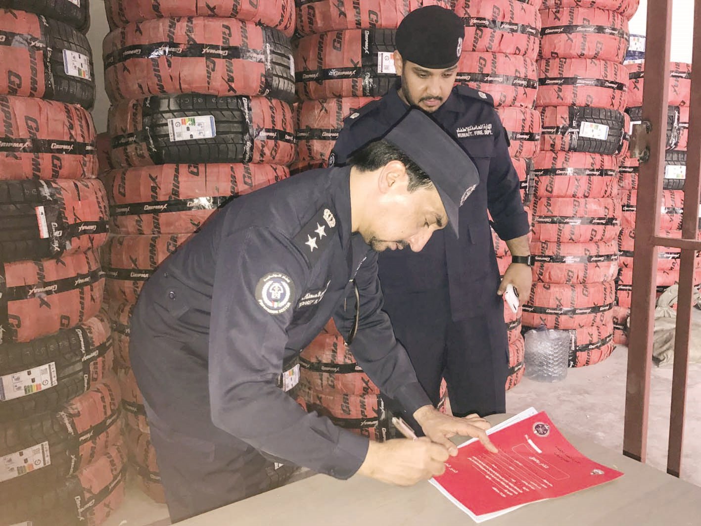 الصعفاك يحرر مخالفة