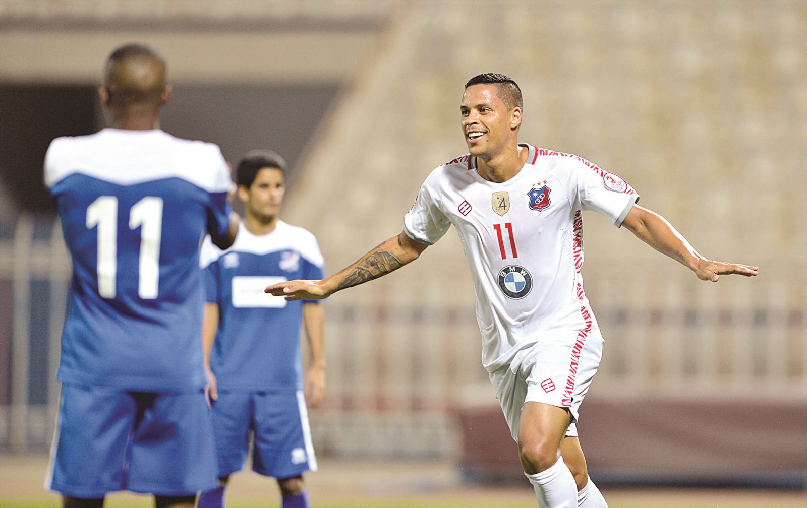 u0627u0644u0628u0631u0627u0632u064au0644u064a u0628u0627u062au0631u064au0643 u0641u0627u0628u064au0627u0646u0648 u0645u062du062au0641u0644u0627u064b u0628u0623u062du062f u0623u0647u062fu0627u0641u0647 u0641u064a u0645u0631u0645u0649 u0627u0644u062au0636u0627u0645u0646 (u0627u0644u0623u0632u0631u0642 u062fu0648u062a u0643u0648u0645)