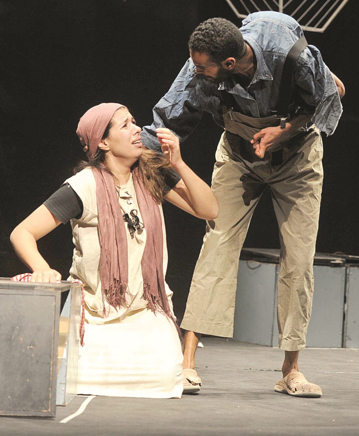 مشهد من «سوالف القمرة» (تصوير سعد هنداوي)