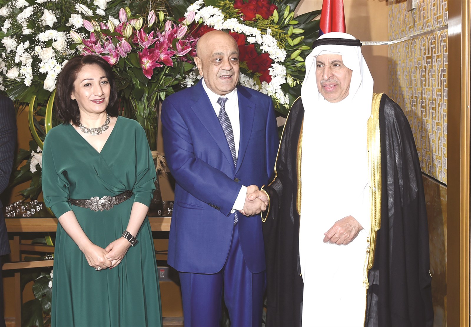 السفير السعودي مهنئاً