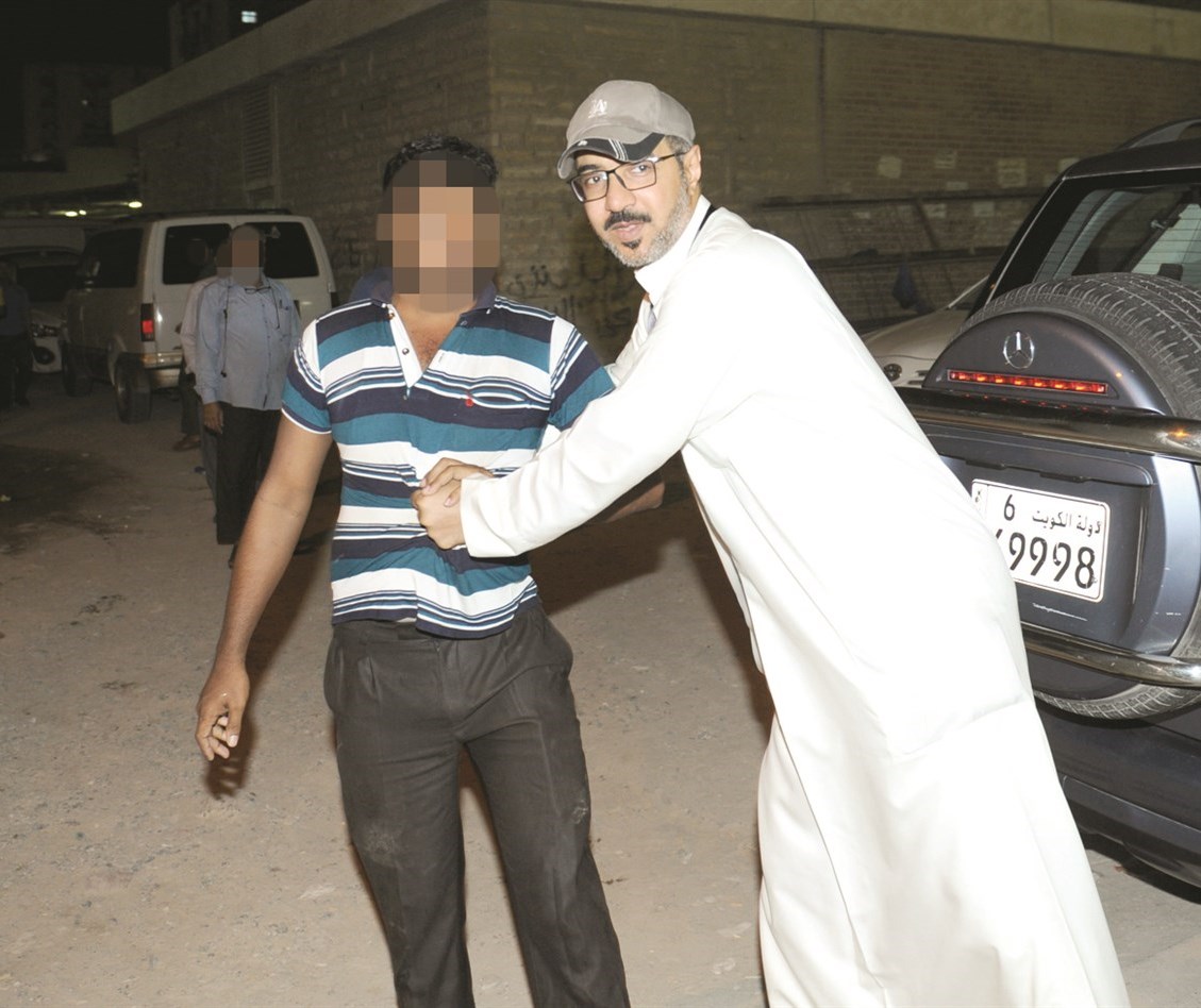 ضبط عامل حاول الهرب