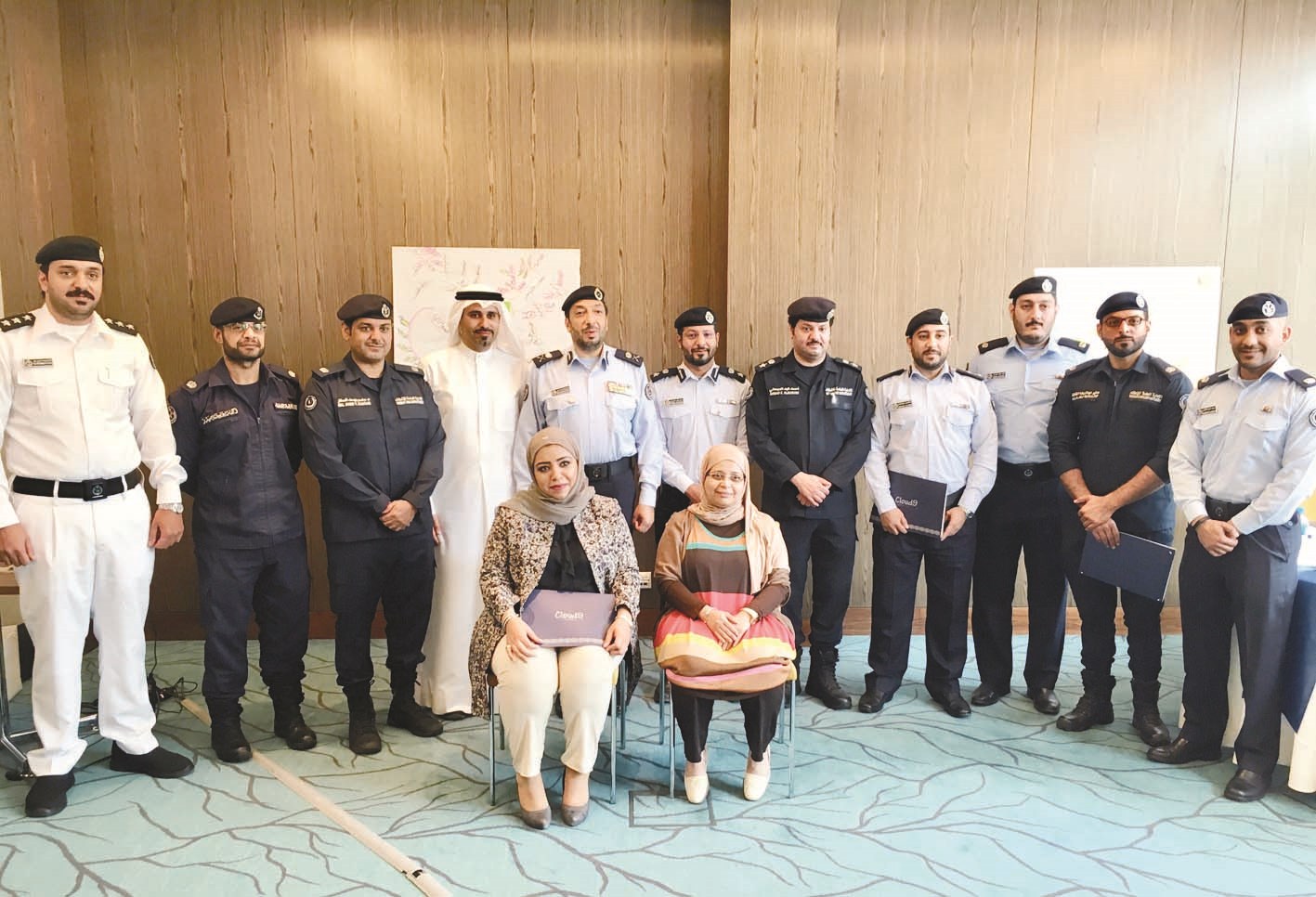 المشاركون في الدورة