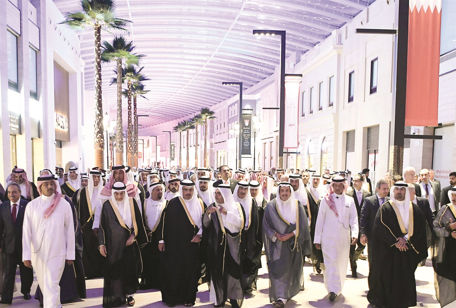 حضور حاشد في الافتتاح