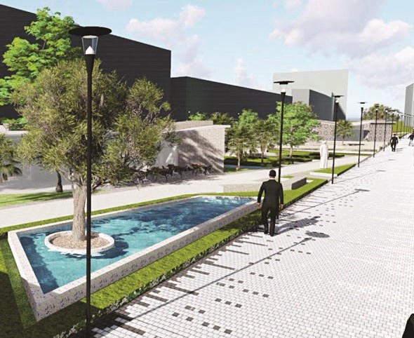 نموذج لجانب من المشروع