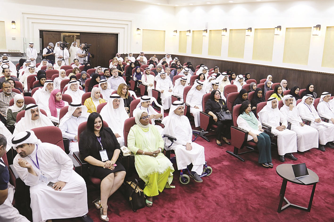 جانب من الحضور