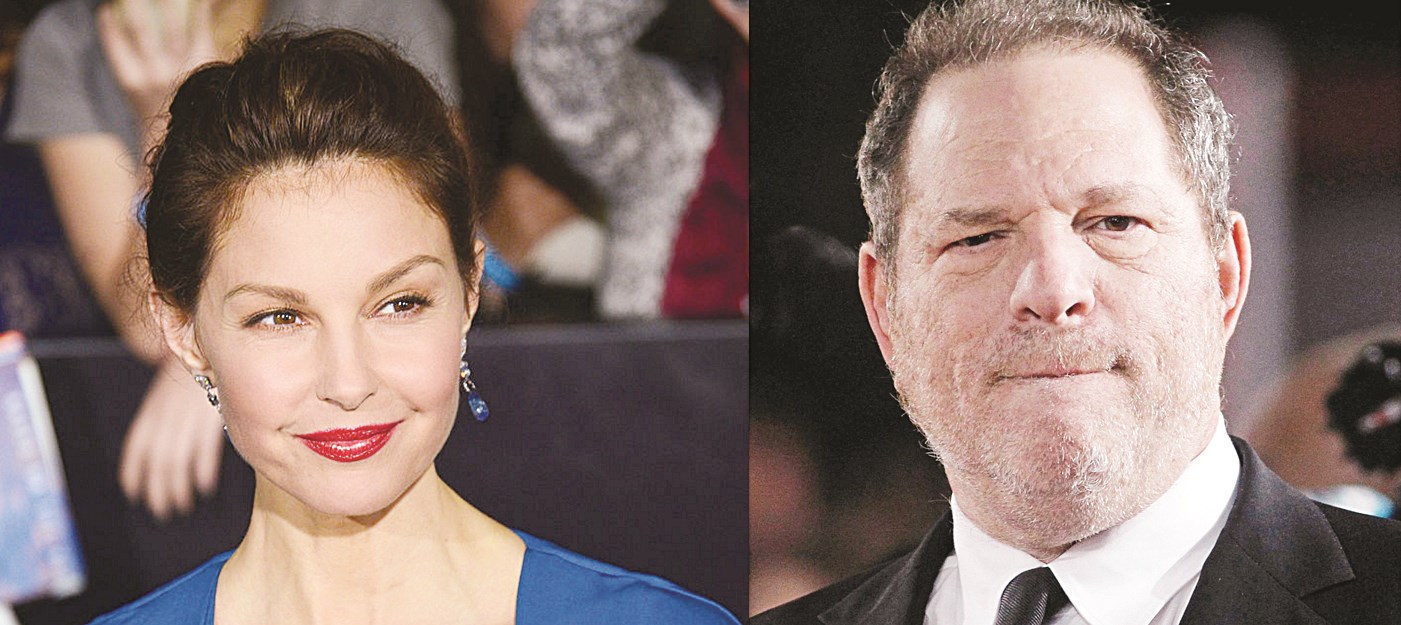 المنتج السينمائي واينستاين... وآشلي جود (أول من فضحته)