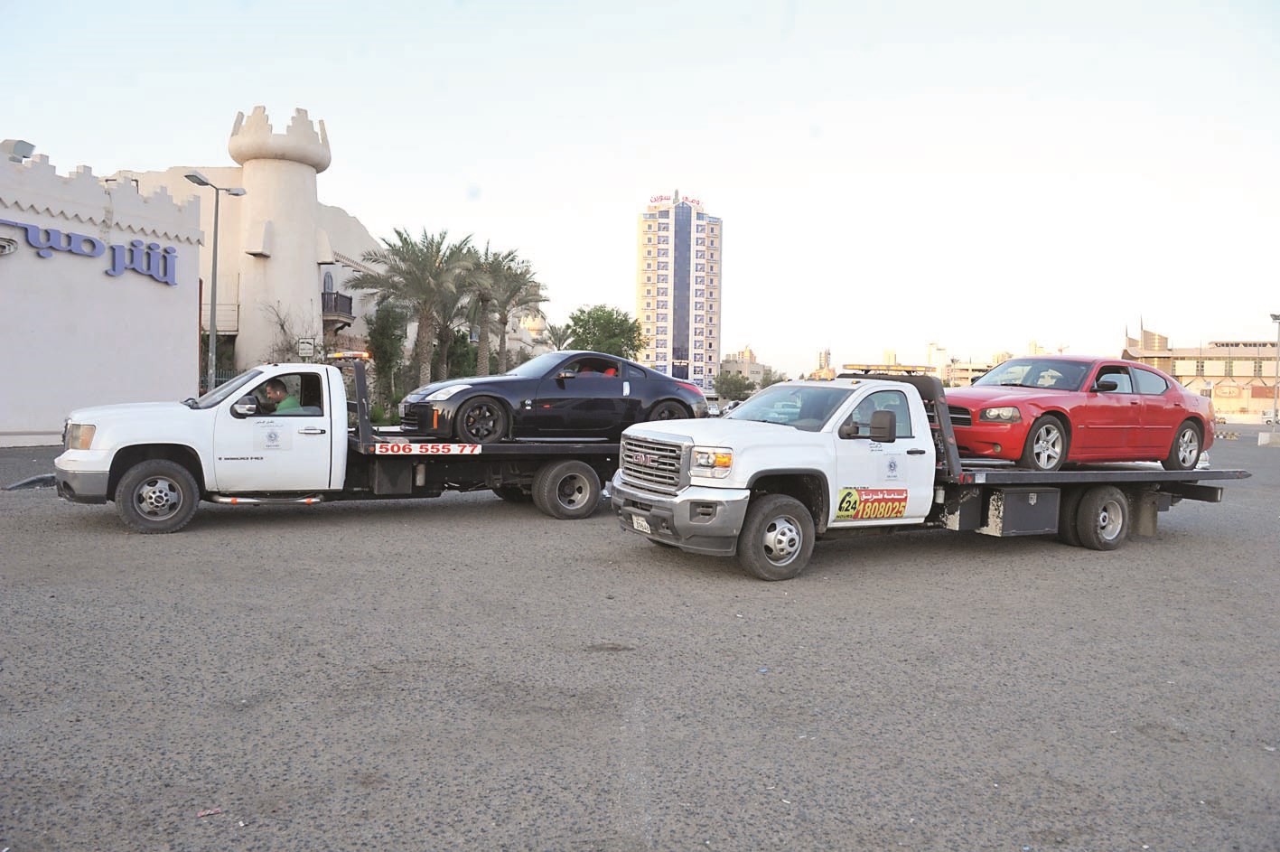 الاستعانة بـ«كرينات» لحجز السيارات