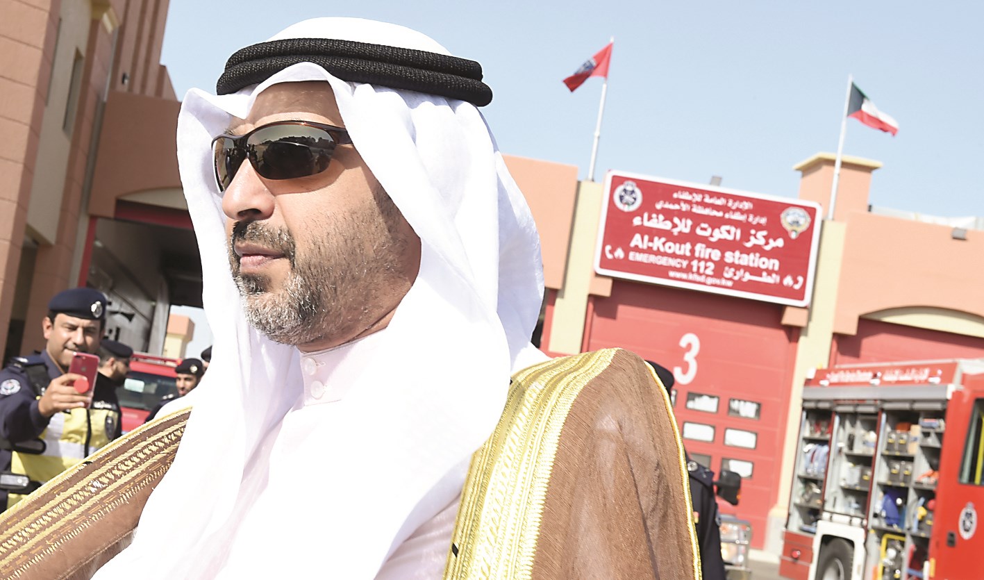 محمد العبدالله في مركز الكوت