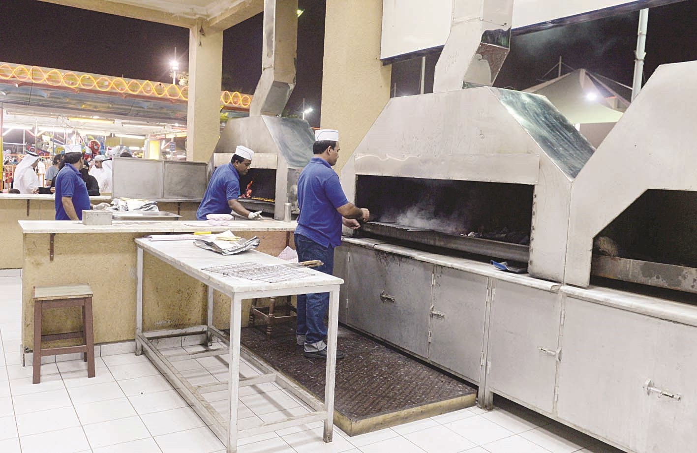 مشويات على الفحم