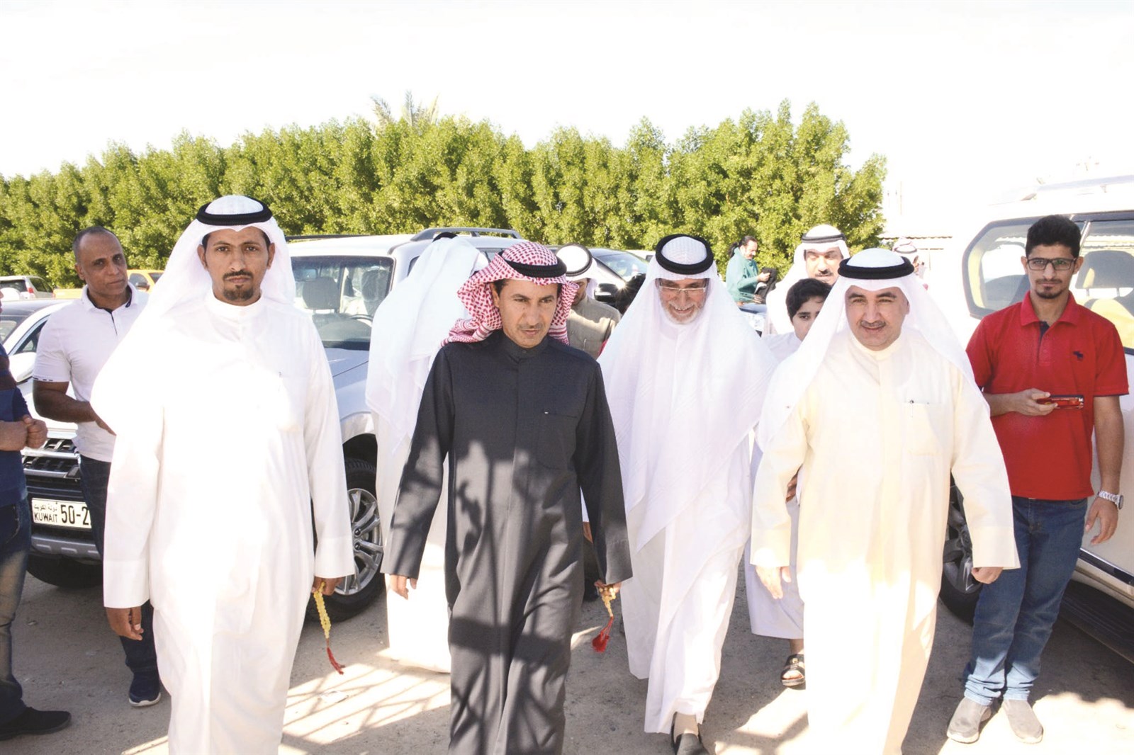 u0627u0644u062du0633u0627u0648u064a u0648u0645u0633u0624u0648u0644u0648 u0647u064au0626u0629 u0627u0644u0632u0631u0627u0639u0629 u062eu0644u0627u0644 u0627u0644u062cu0648u0644u0629 u0639u0644u0649 u0645u0632u0627u0631u0639 u0627u0644u0648u0641u0631u0629