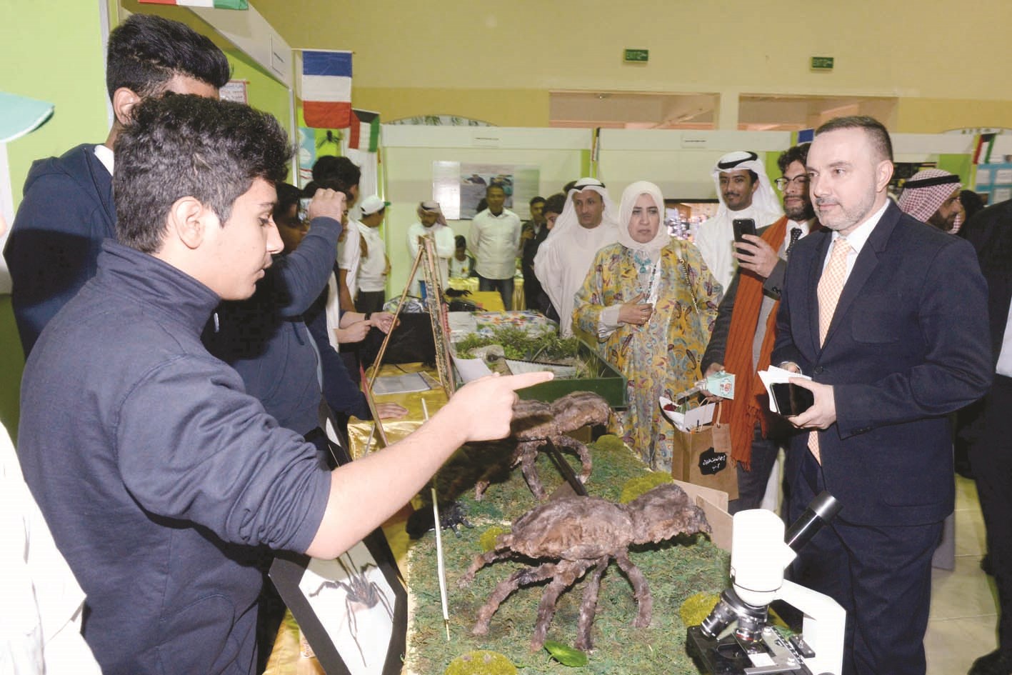 جولة في معرض العناكب