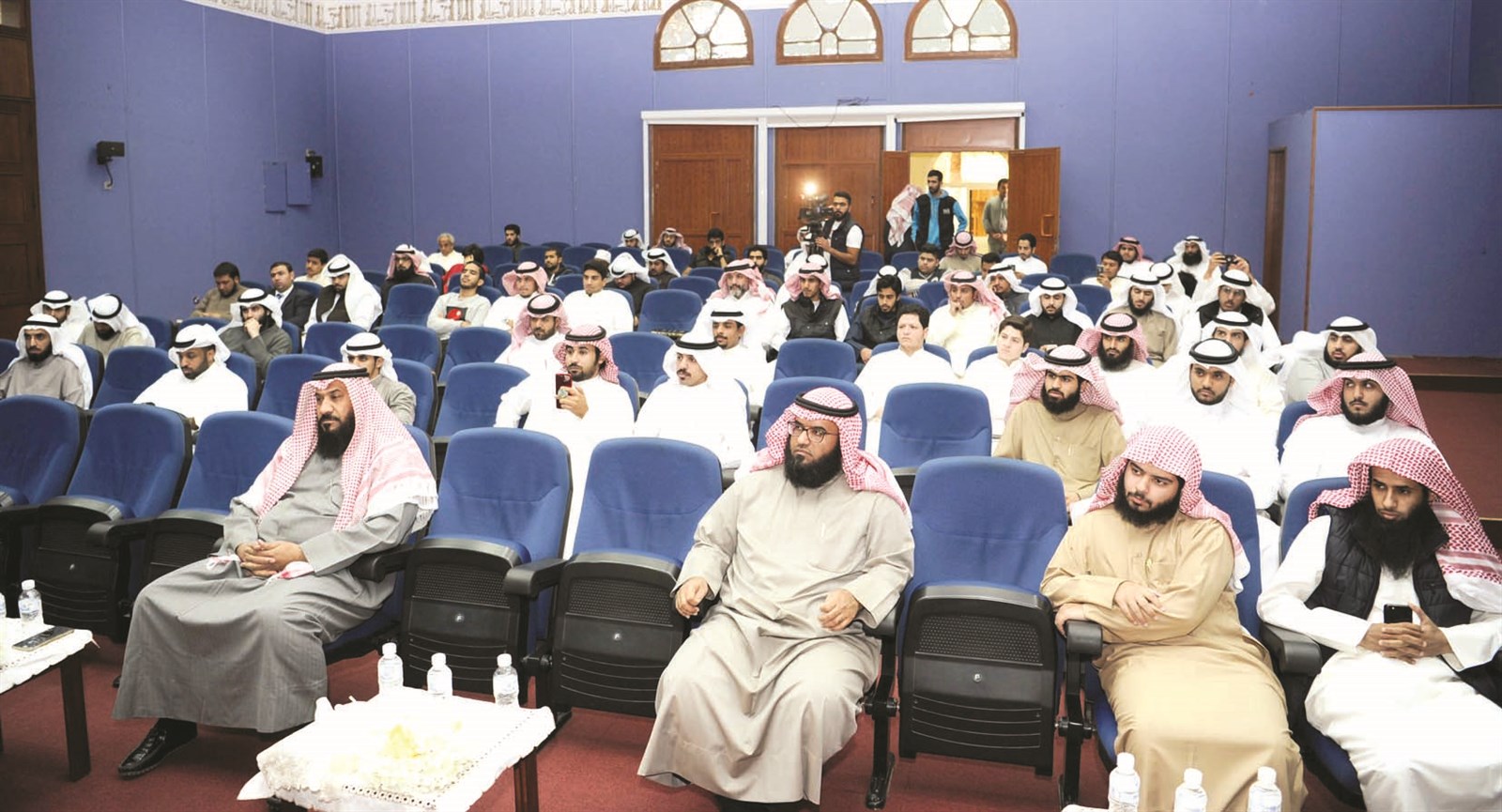 جانب من الحضور (تصوير طارق عزالدين)