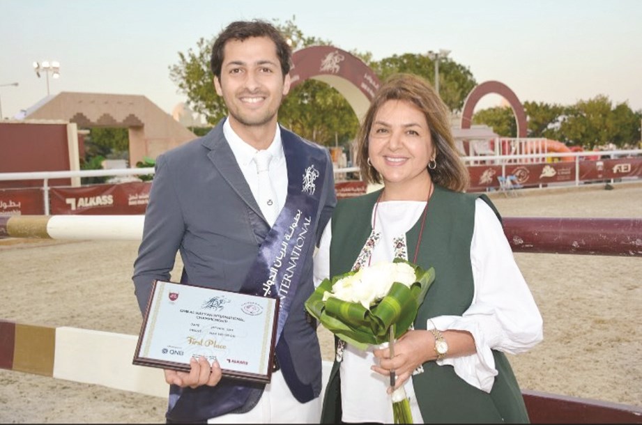 u0646u0628u064au0644u0629 u0627u0644u0639u0644u064a u0645u0639 u0627u0644u0641u0627u0631u0633 u0639u0644u064a u0627u0644u062eu0631u0627u0641u064a u0641u064a u0628u0637u0648u0644u0629 u0627u0644u0631u064au0627u0646