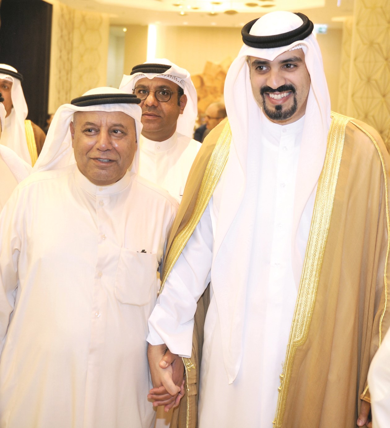 مشعل الجابر وحسين الخرافي