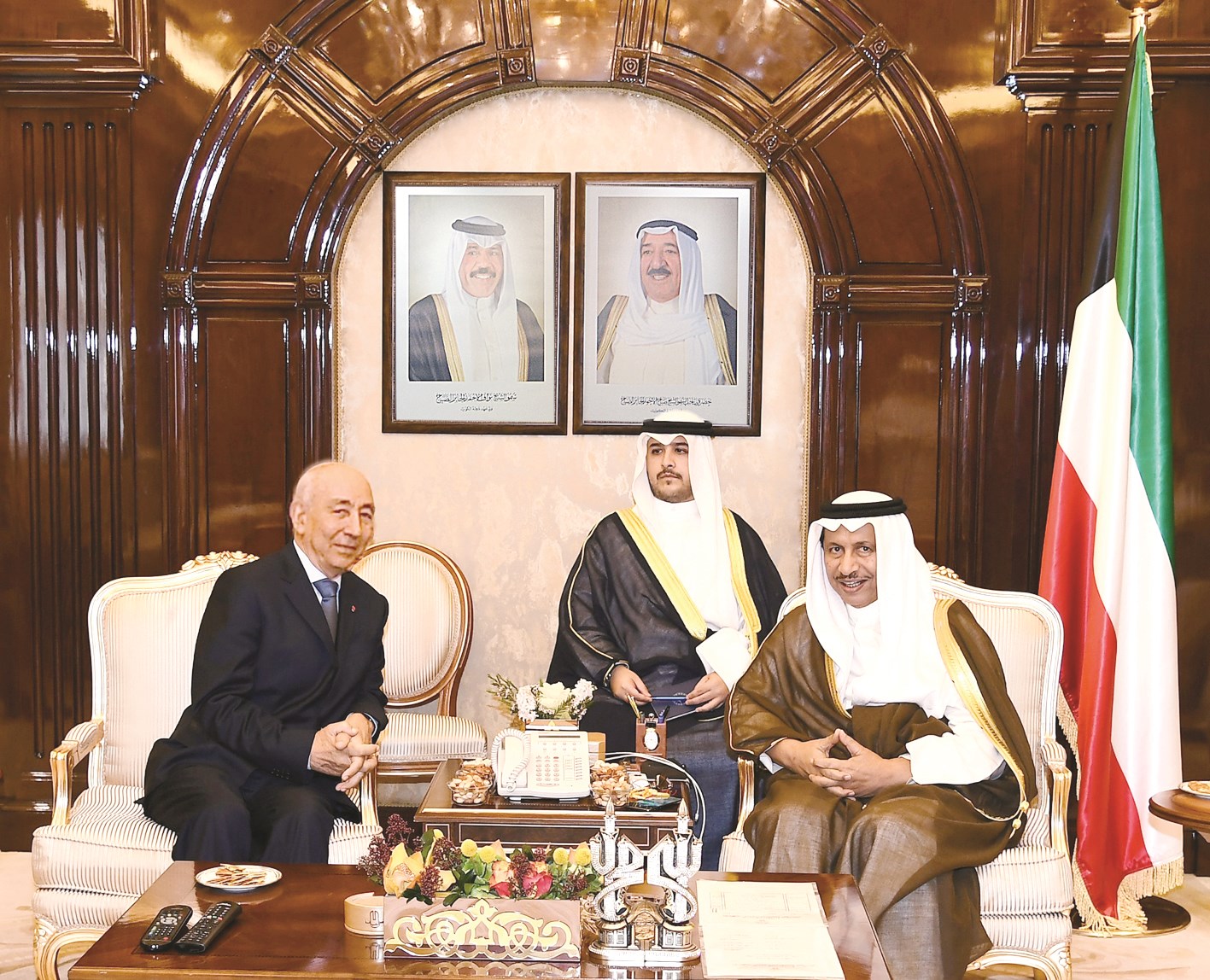 المبارك مستقبلاً إدريس جطو