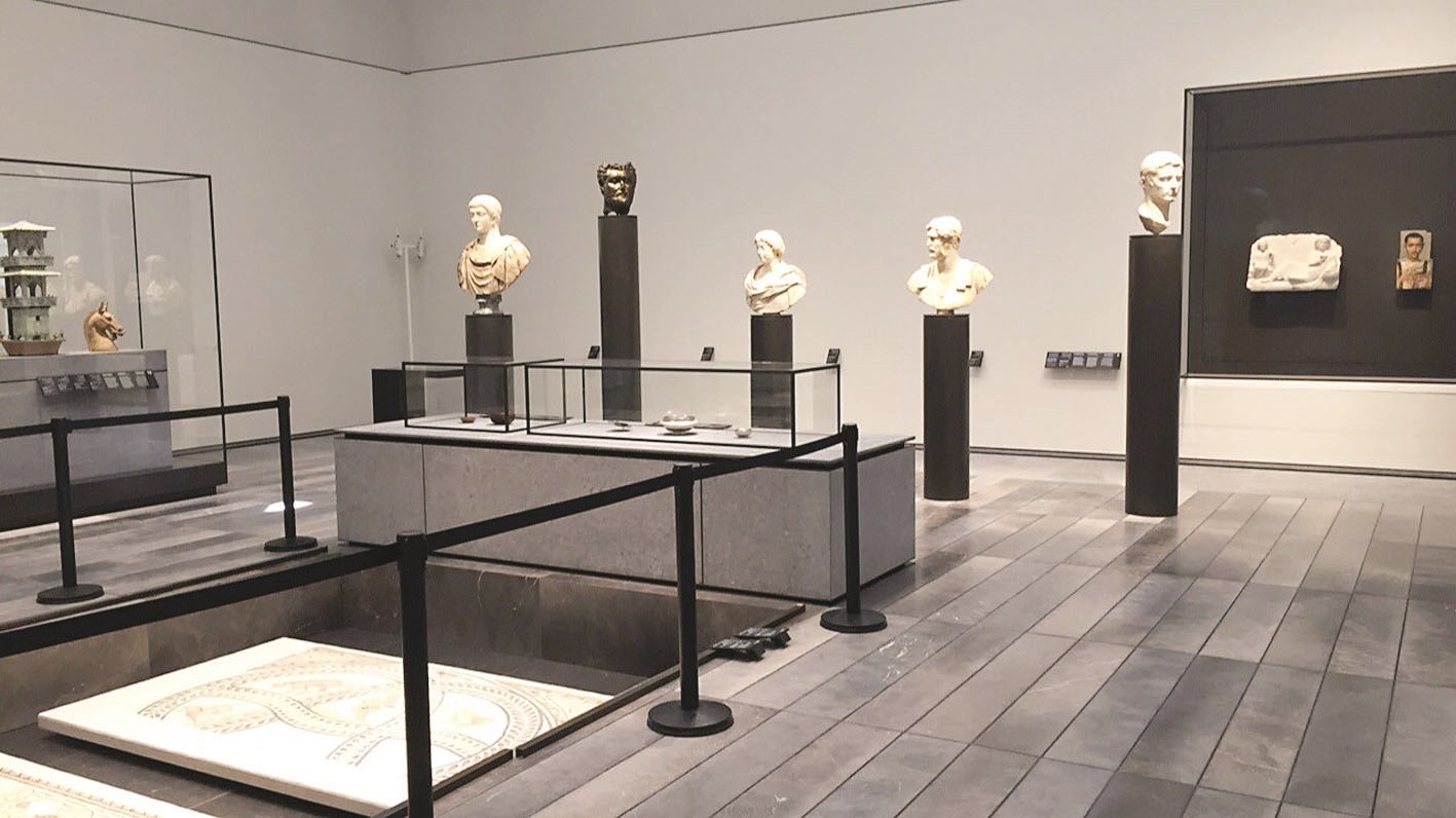 أحد أركان المتحف