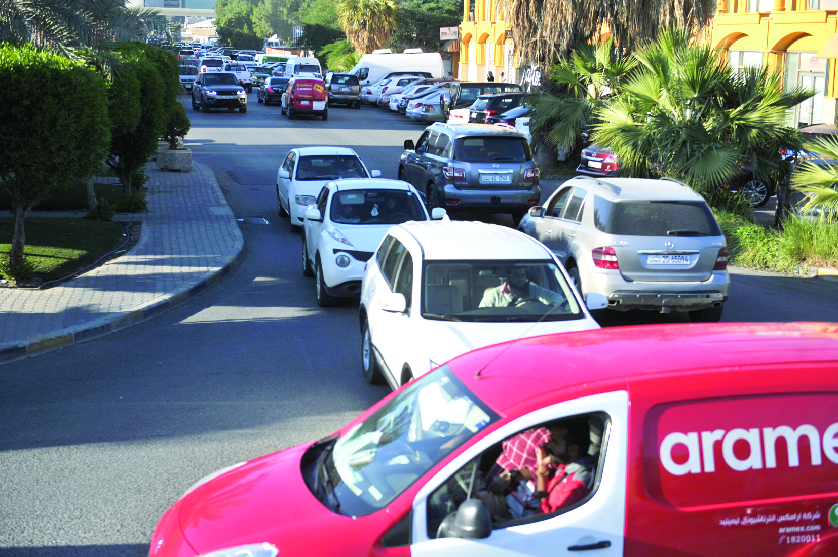 زحام في كل اتجاه