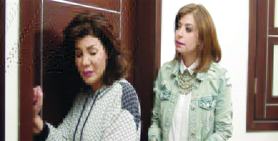 منال سلامة وإلهام الفضالة في «اليوم الأسود»