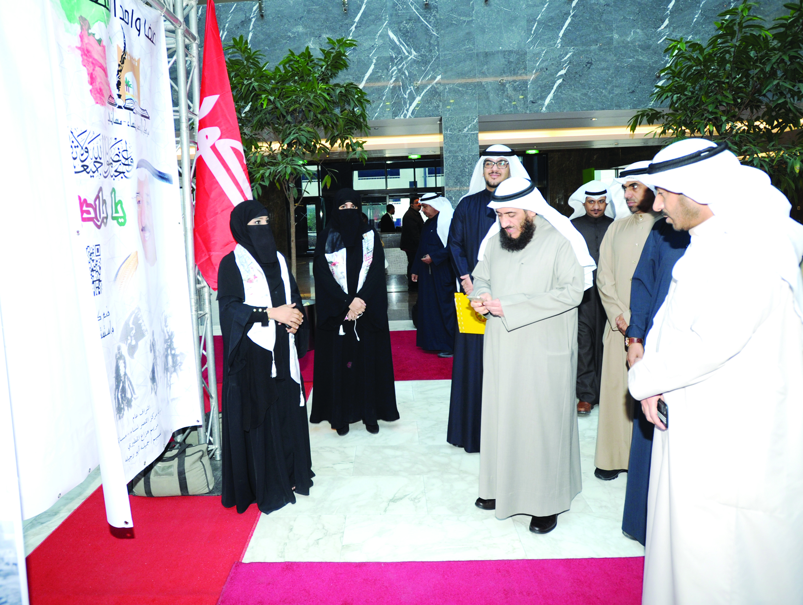 جولة في أقسام الفعالية