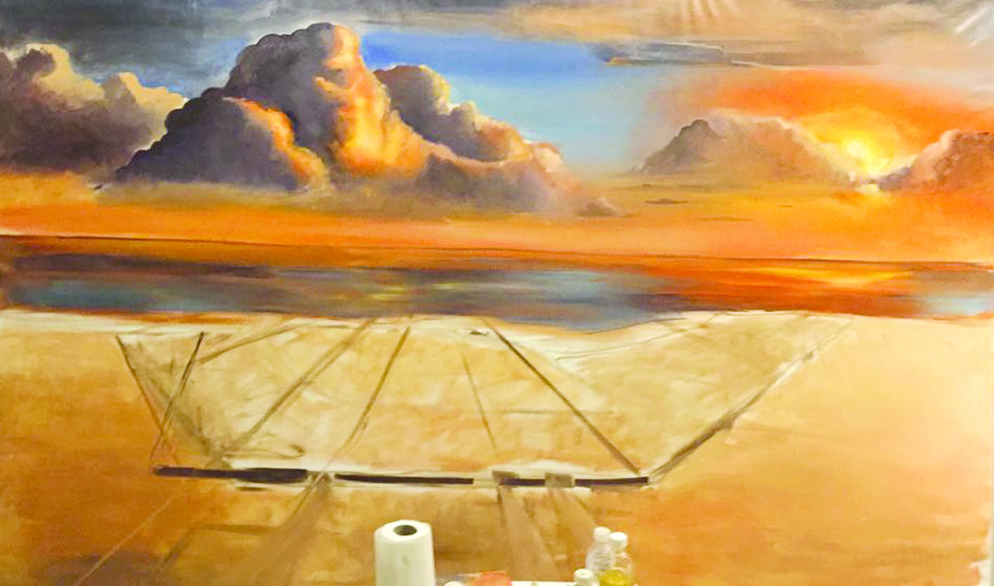 u0644u0648u062du0629 u00abu0628u0627u0646u0648u0631u0627u0645u0627 u0627u0644u0643u0648u064au062a u0627u0644u062bu0627u0646u064au0629u00bb u0644u0644u0641u0646u0627u0646 u0623u0633u0639u062f u0628u0648u0646u0627u0634u064a u0648u0627u0644u0628u0627u062du062b u0628u0634u0627u0631 u062eu0644u064au0641u0648u0647 