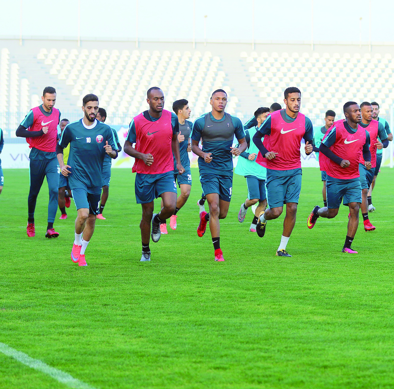 u0627u0644u0645u0646u062au062eu0628 u0627u0644u0642u0637u0631u064a u062eu0644u0627u0644 u0627u0644u062au062fu0631u064au0628 u0627u0633u062au0639u062fu0627u062fu0627u064b u0644u0645u0648u0627u062cu0647u0629 u0627u0644u064au0645u0646