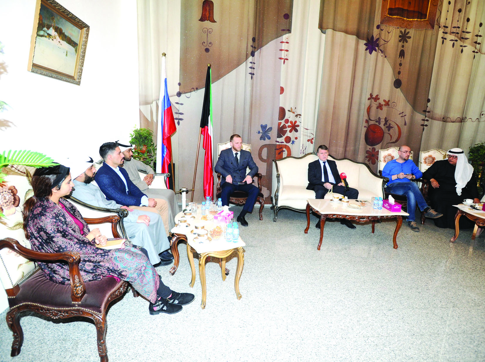 u0627u0644u0633u0641u064au0631 u0627u0644u0631u0648u0633u064a u062eu0644u0627u0644 u0627u0644u0645u0624u062au0645u0631 u0627u0644u0635u062du0627u0641u064a t(u062au0635u0648u064au0631 u0643u0631u0645 u0630u064au0627u0628)