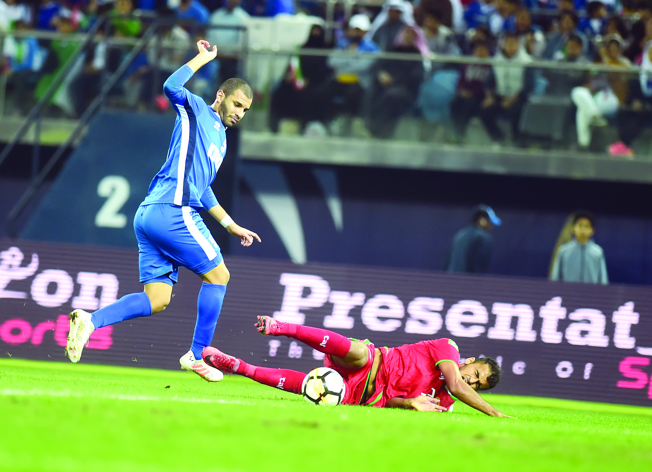 الخطأ الذي احتسبت بسببه ركلة الجزاء