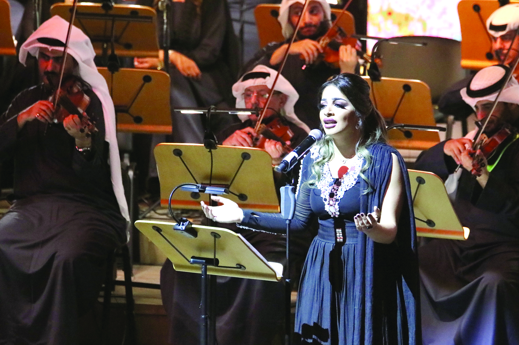 ولاء الصراف... أطربت الجمهور 