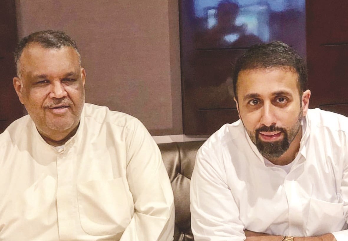 بوشعيل مع فهد الناصر بالاستوديو