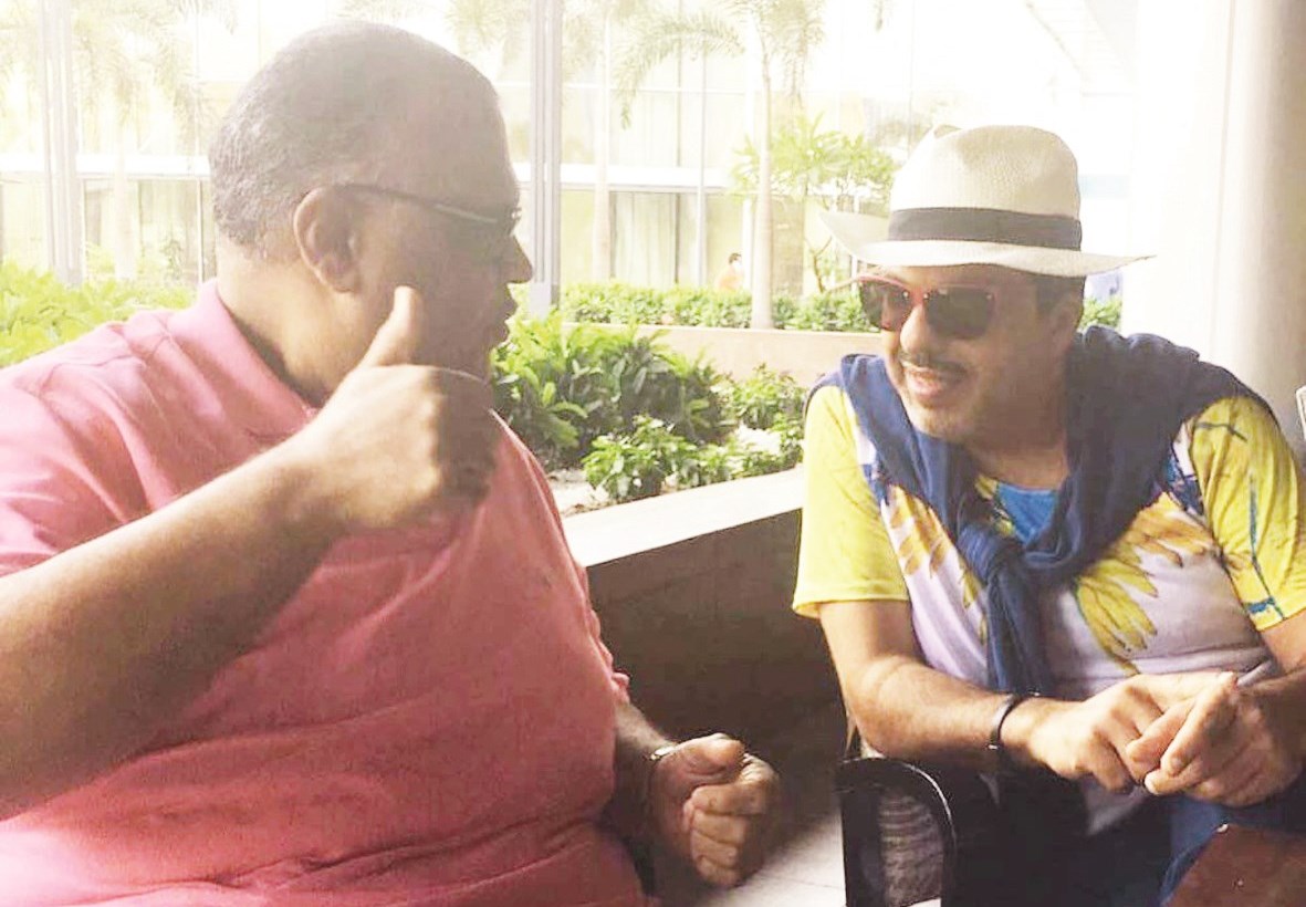 شعيل مع العروج أثناء التحضيرات