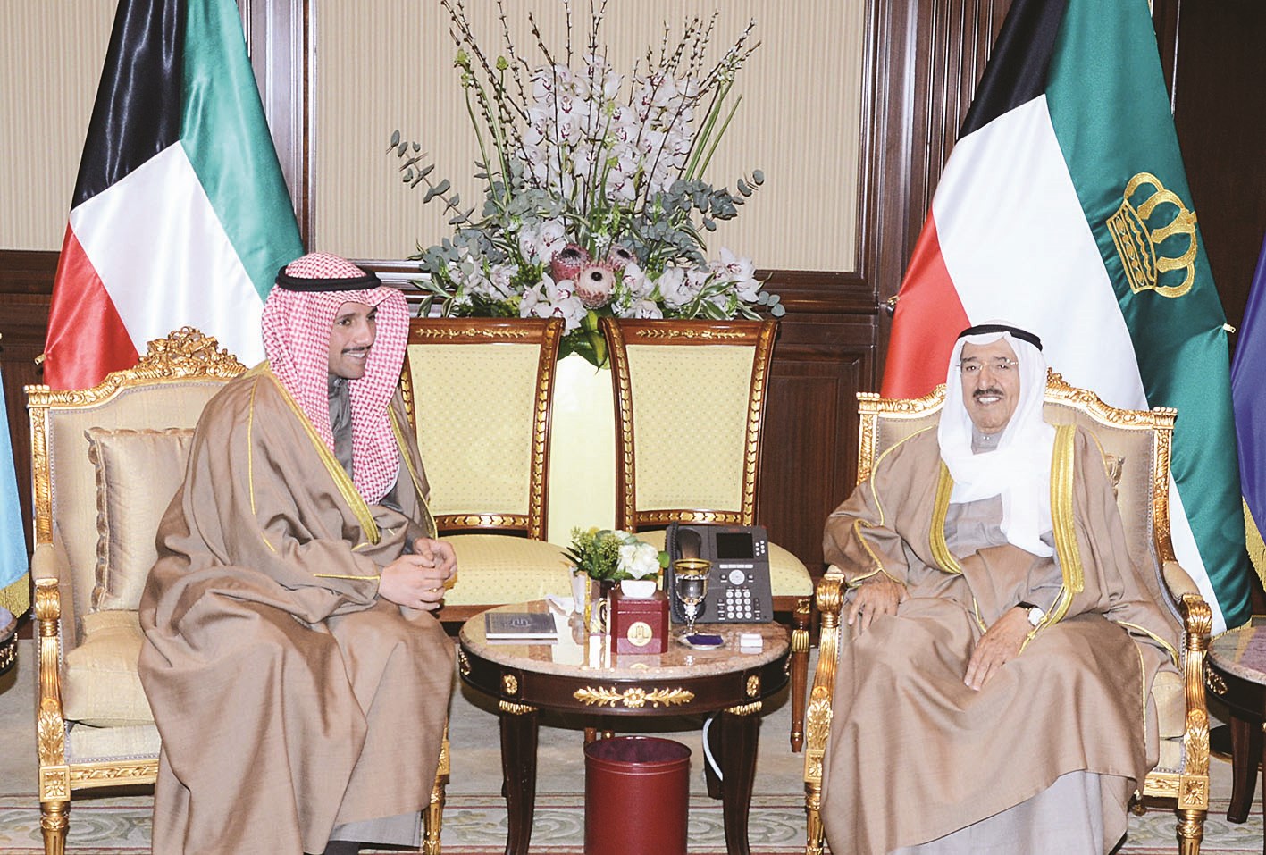 سموه مستقبلاً الغانم