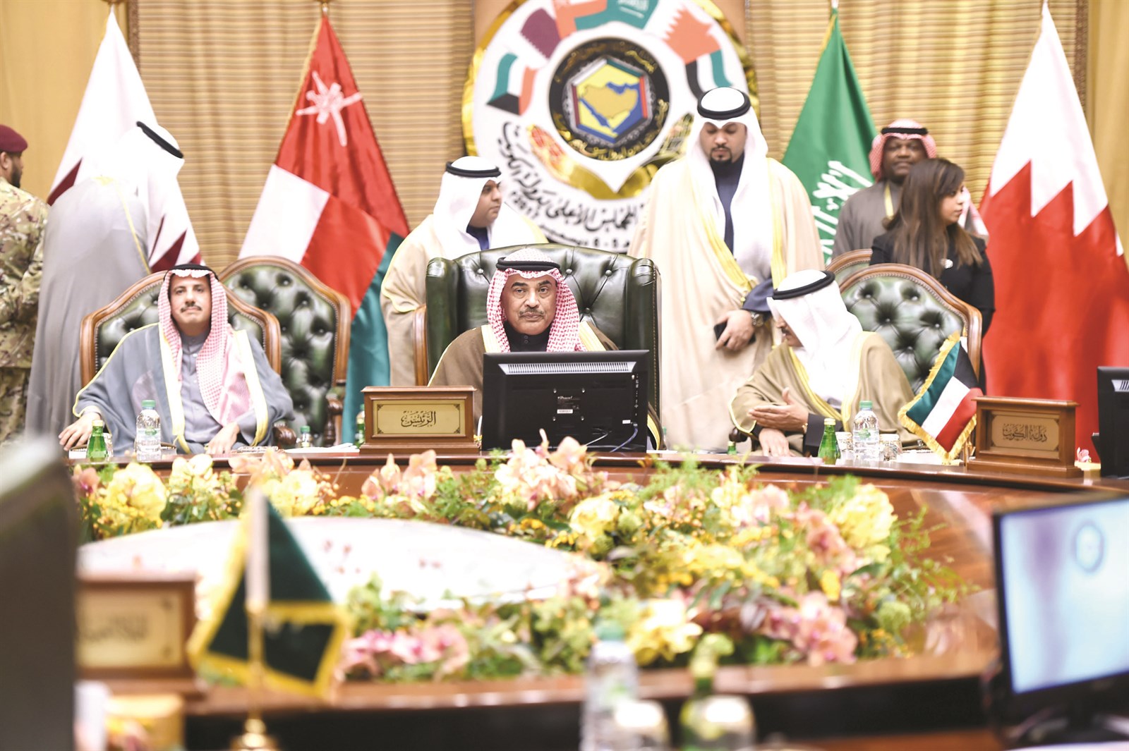 الخالد مترئسا الاجتماع الوزاري