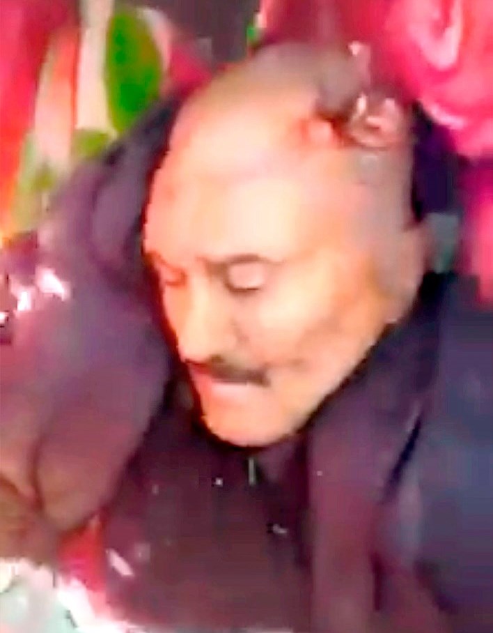 الرصاصة اخترقت رأس صالح من جهة اليسار