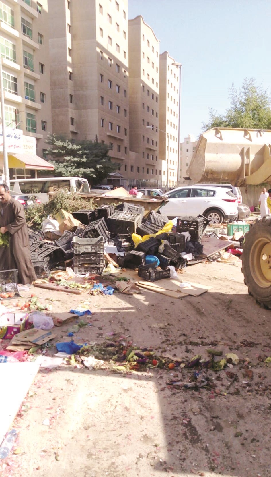 جهود كبيرة في تنظيف المنطقة