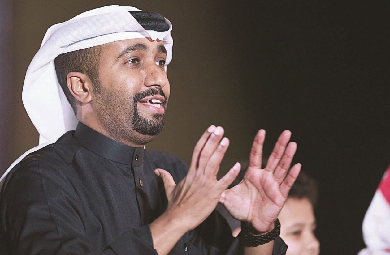 فهد الماص... وشربكة (تصوير جاسم بارون)