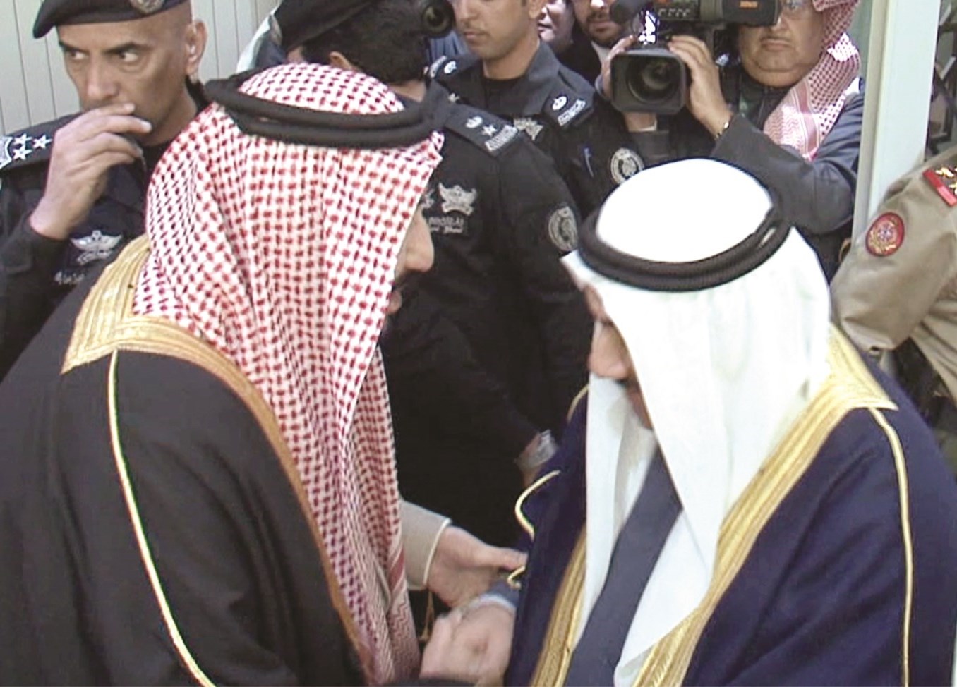 الملك سلمان وناصر المحمد