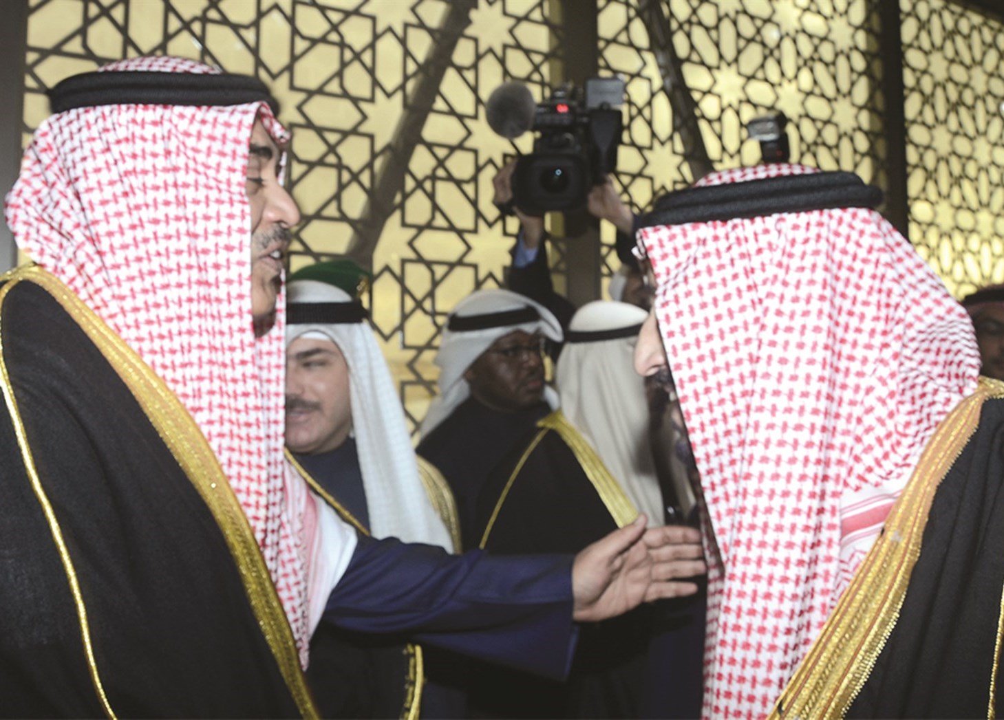 خادم الحرمين وصباح الخالد