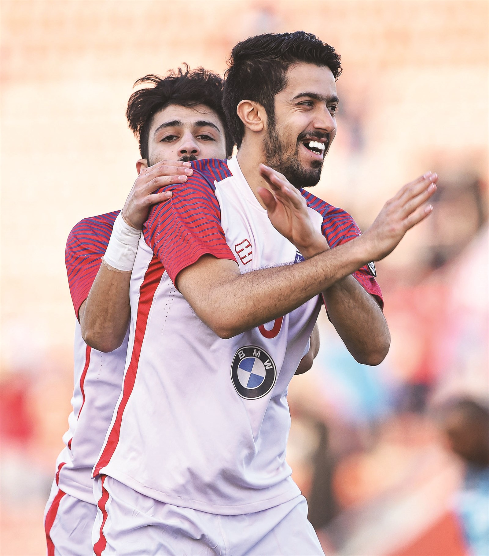 u0641u0647u062f u062du0645u0648u062f u0644u0627u0639u0628 u00abu0627u0644u0643u0648u064au062au00bb u0645u062du062au0641u0644u0627u064b u0628u0647u062fu0641u0647 u0641u064a u0645u0631u0645u0649 u0627u0644u0633u0627u0644u0645u064au0629 (u062au0635u0648u064au0631 u062cu0627u0633u0645 u0628u0627u0631u0648u0646)