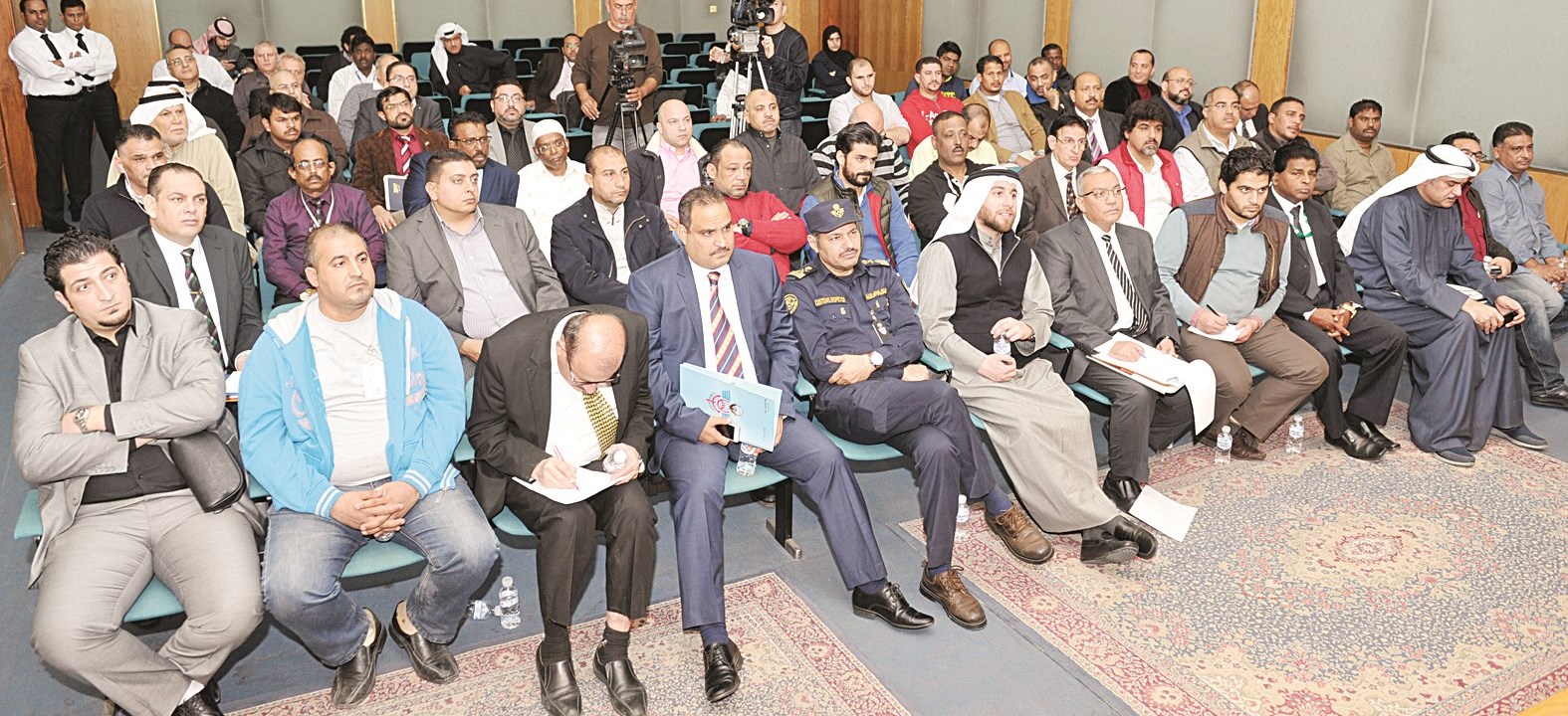 جانب من الحضور (تصوير سعد هنداوي)