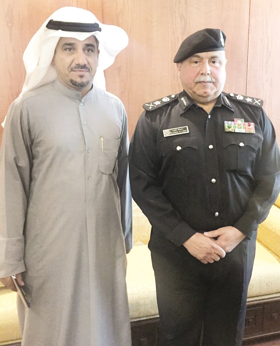 الفهد والزميل منصور الشمري