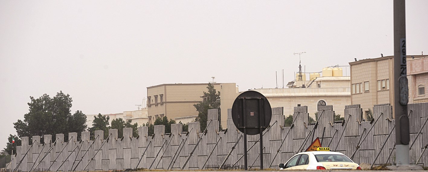 إحدى المراحل التي تم تنفيذها في الجسر