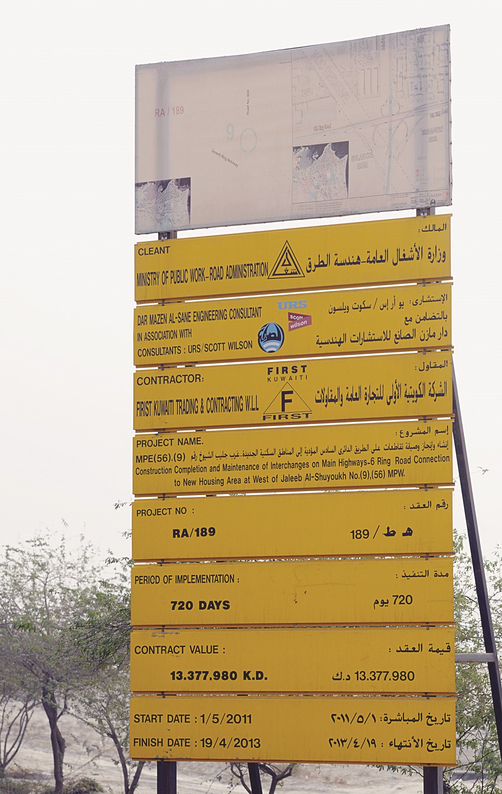 لوحة المشروع