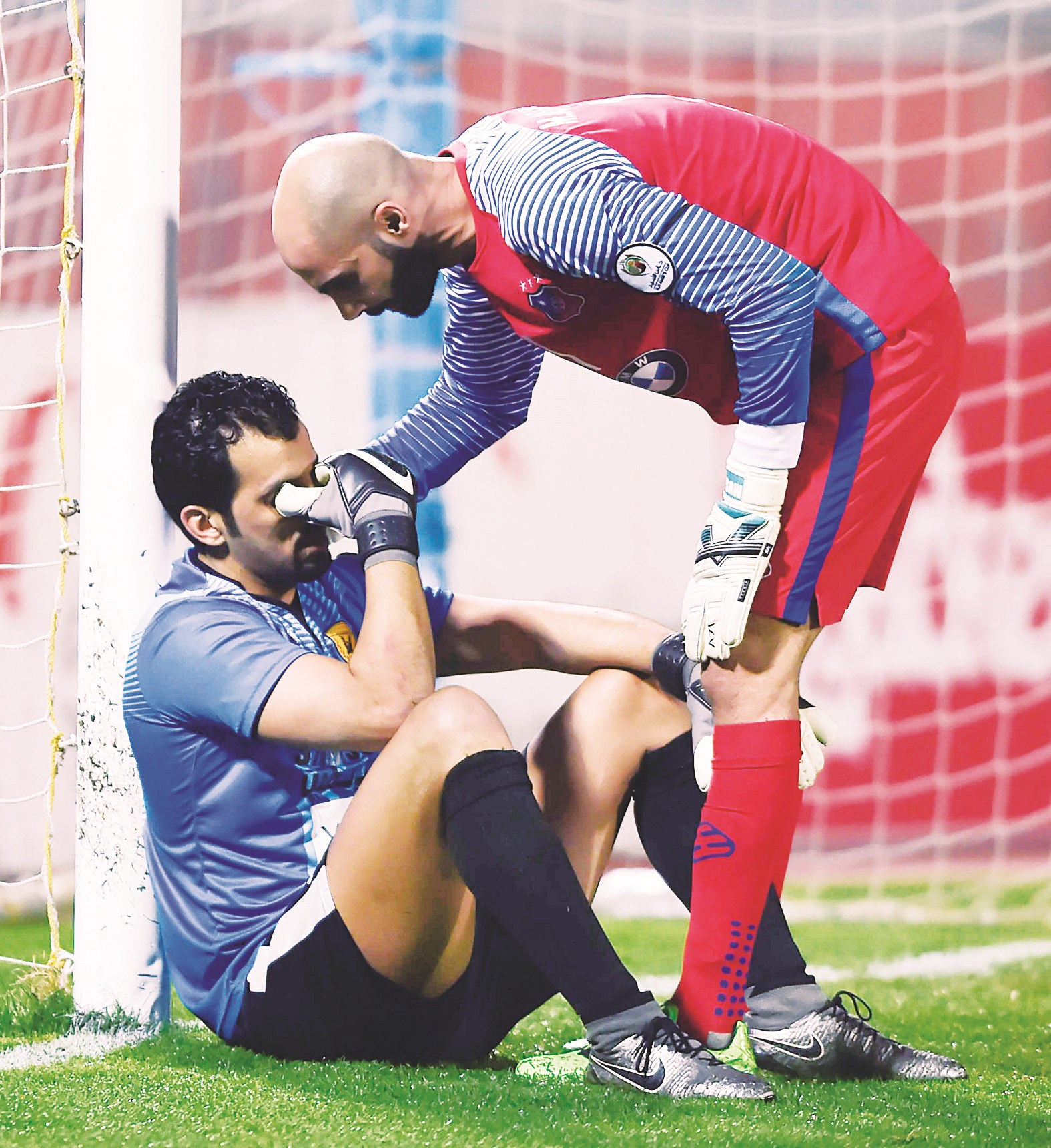 u0627u0644u0643u0646u062fu0631u064a u0645u0648u0627u0633u064au0627u064b u0627u0644u0641u0636u0644u064a u0628u0639u062f u0627u0644u0645u0628u0627u0631u0627u0629 u0627u0644u0623u062eu064au0631u0629 u0628u064au0646 u00abu0627u0644u0643u0648u064au062au00bb u0648u0627u0644u0642u0627u062fu0633u064au0629 (u0627u0644u0623u0632u0631u0642 u062fu0648u062a u0643u0648u0645)