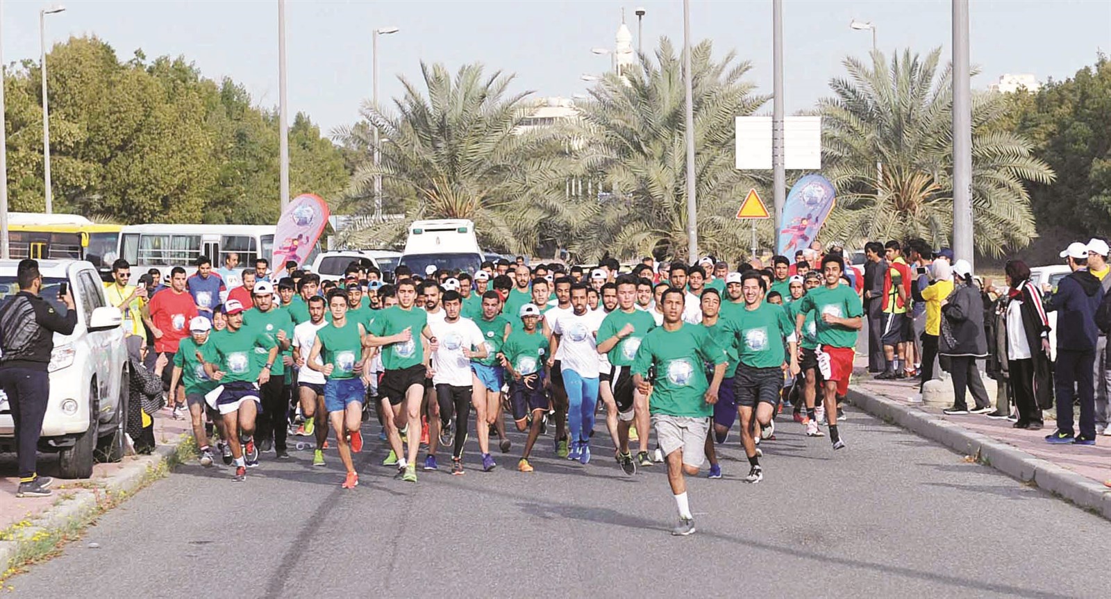 جانب من الماراثون