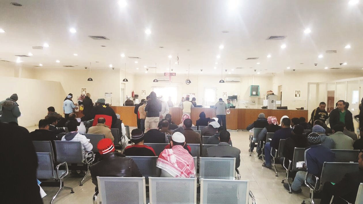 العمل عاد إلى وضعه الطبيعي في مراكز التأمين الصحي