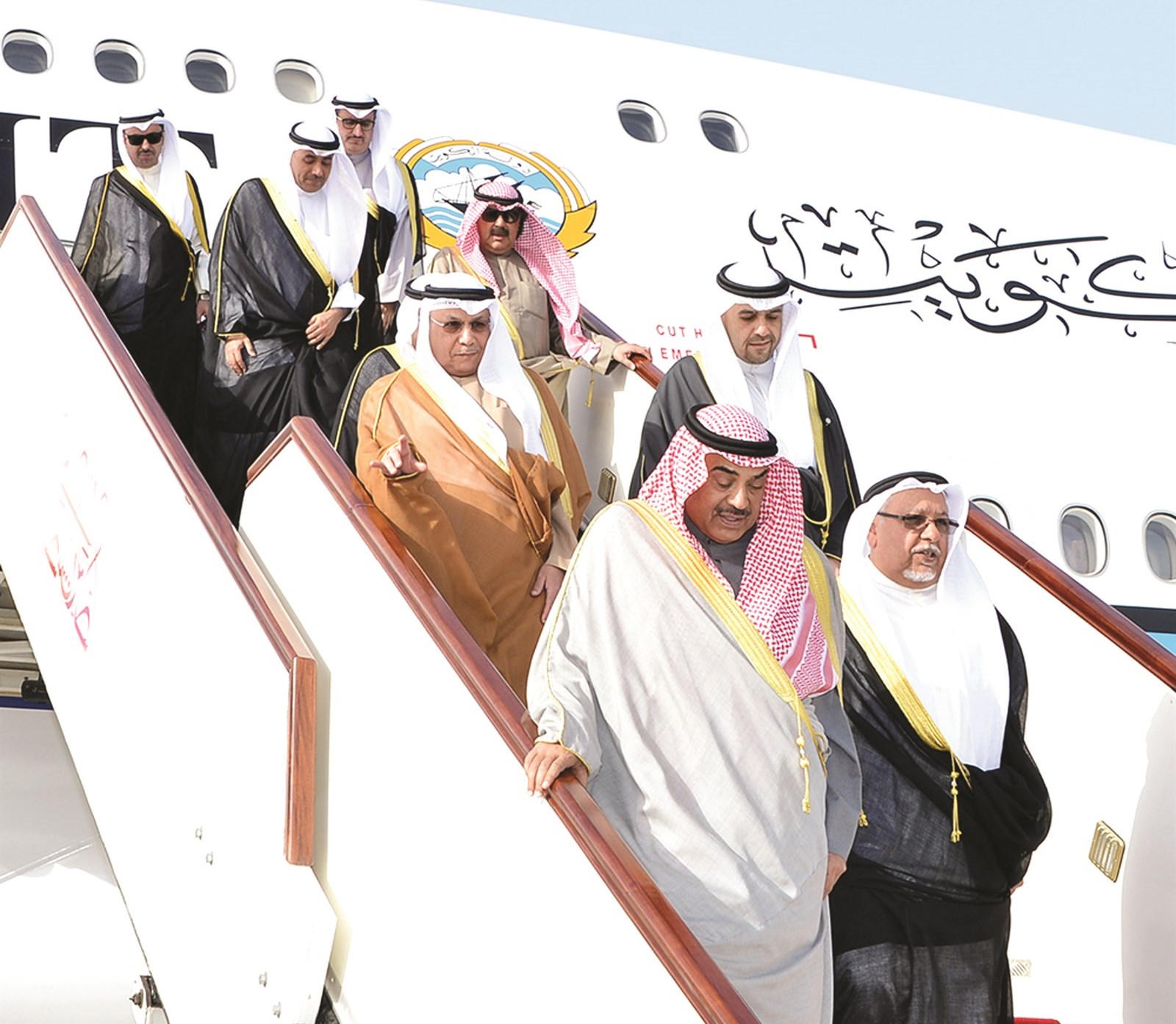 الوفد الرسمي المرافق لسمو الأمير