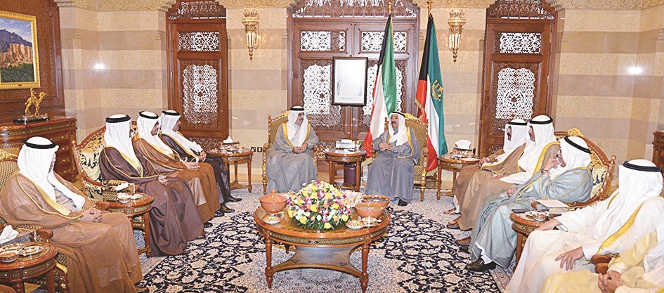 ... ولدى استقباله سفراء دول مجلس التعاون الخليجي في سلطنة عمان